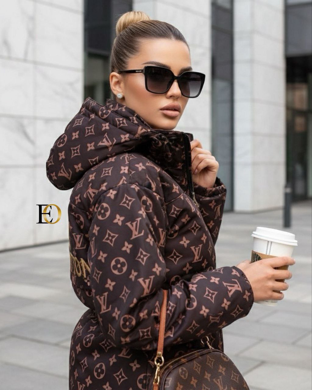 Hooded Trench Coat