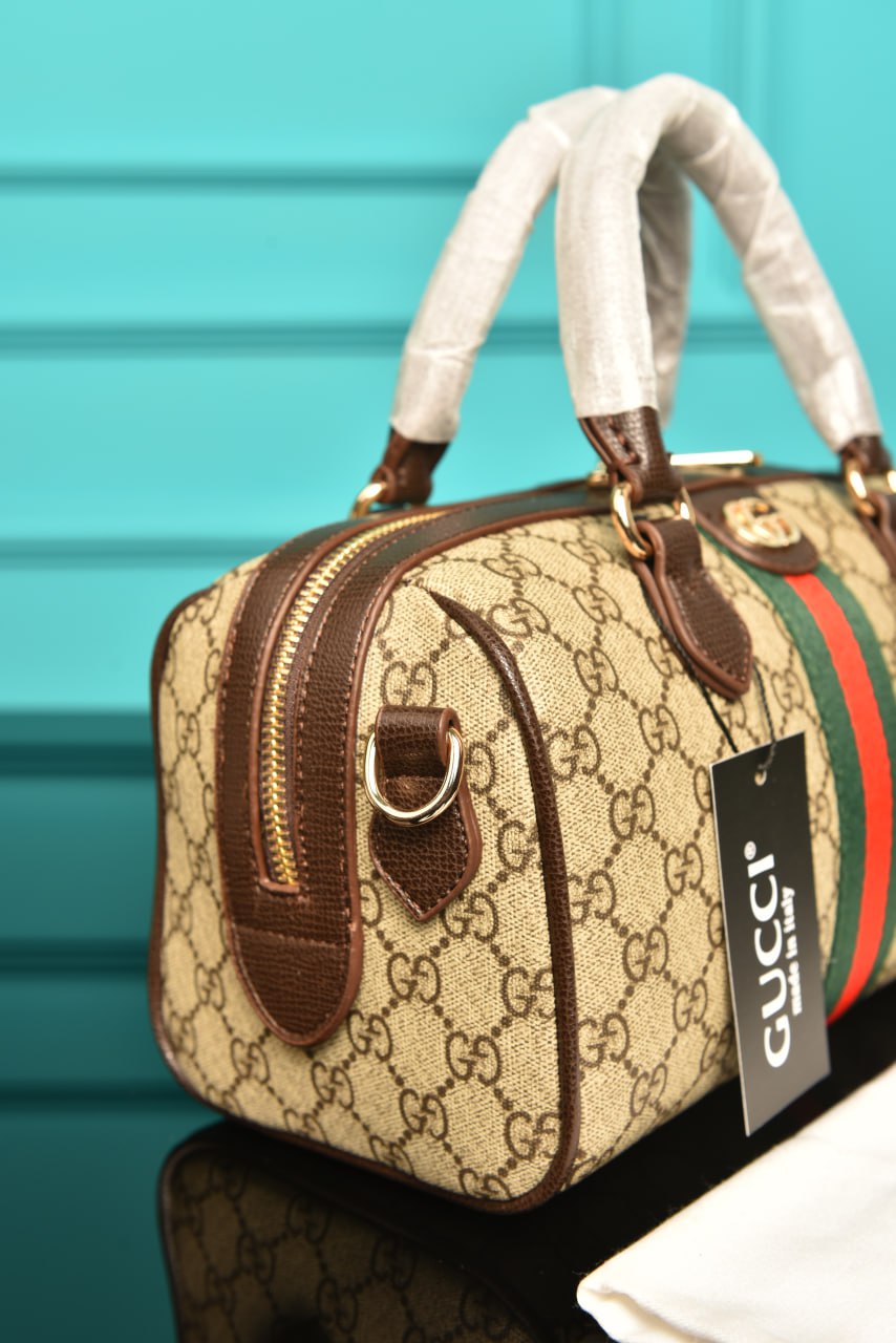 GG - Ophidia Medium Boston Bag